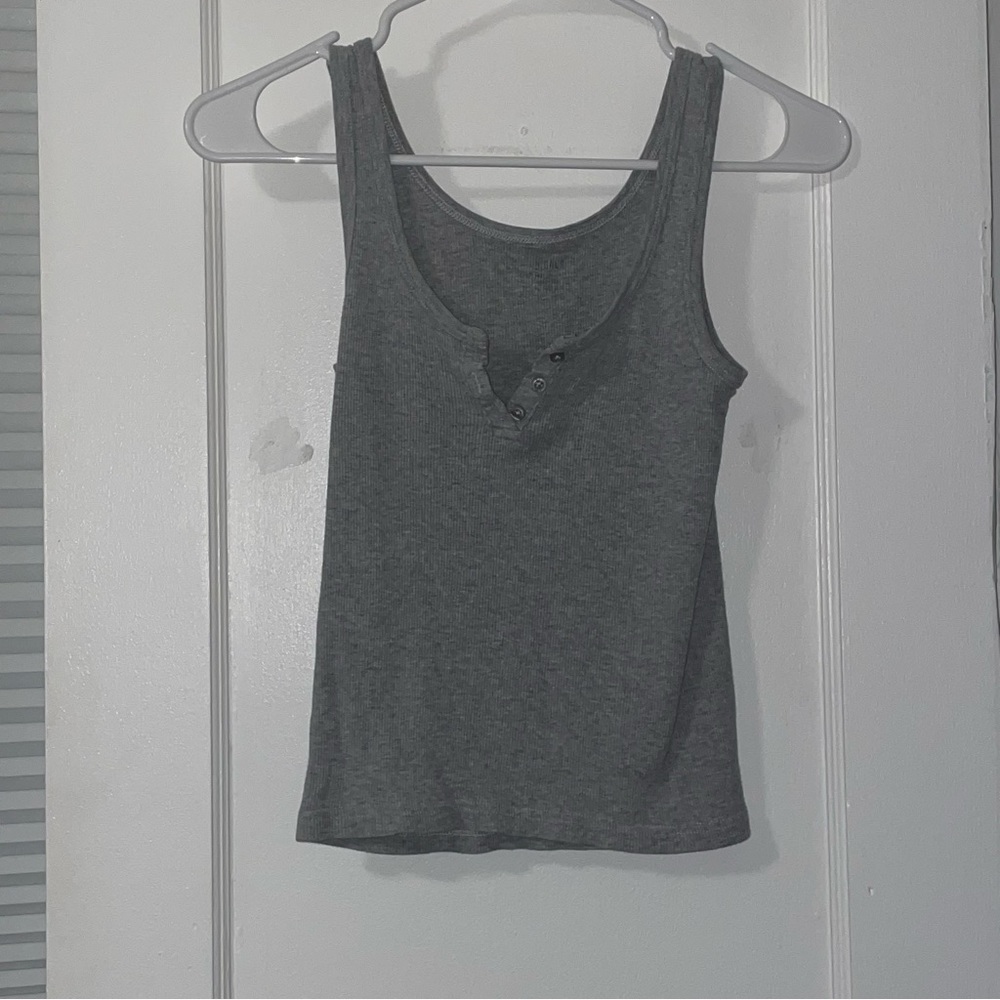 Grey brandy melville tank top